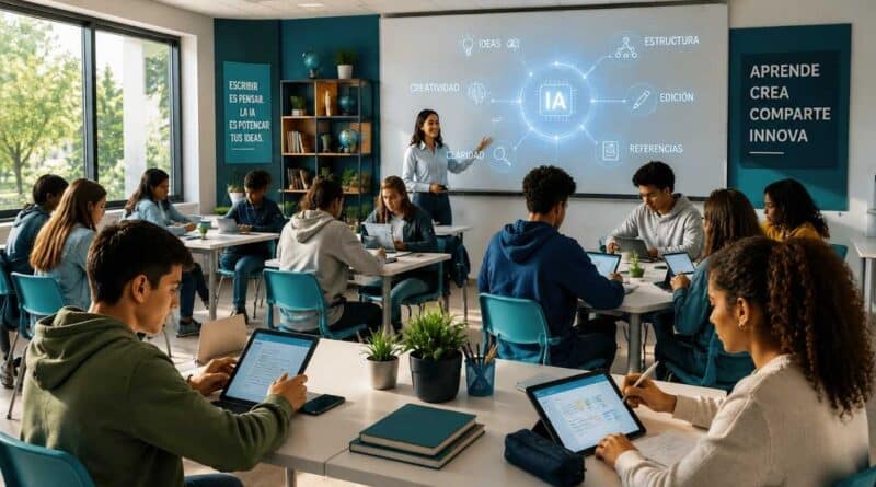 escritura asistida por IA en educación