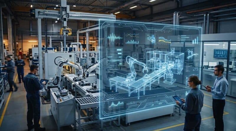 gemelos digitales en la manufactura
