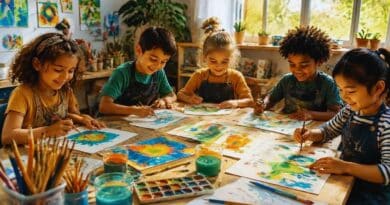juegos creativos y desarrollo artístico infantil