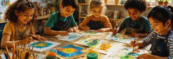 juegos creativos y desarrollo artístico infantil