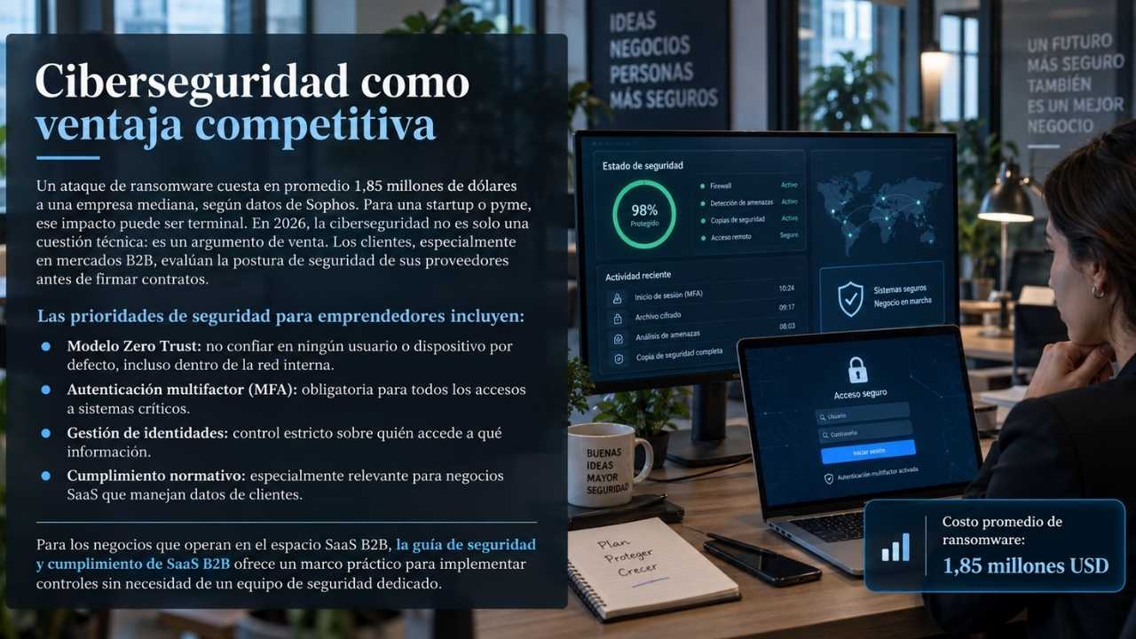 Ciberseguridad como ventaja competitiva