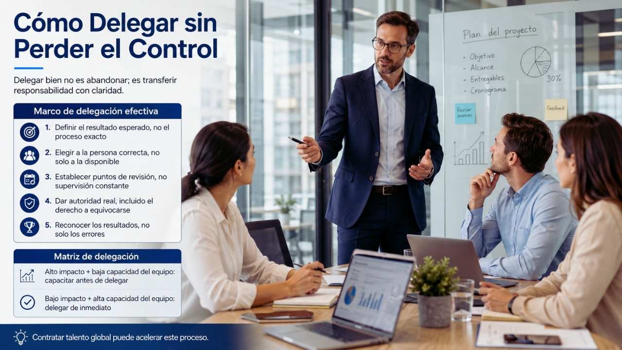 Cómo Delegar sin Perder el Control