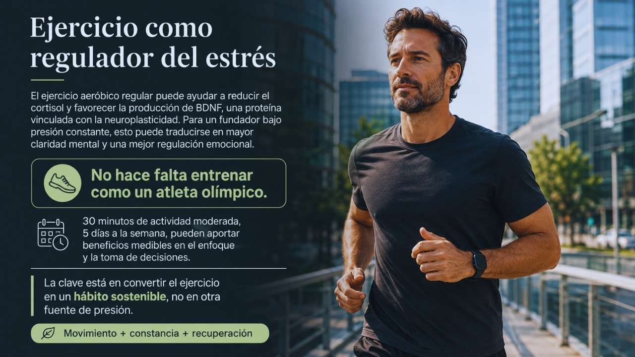 Ejercicio como regulador del estrés