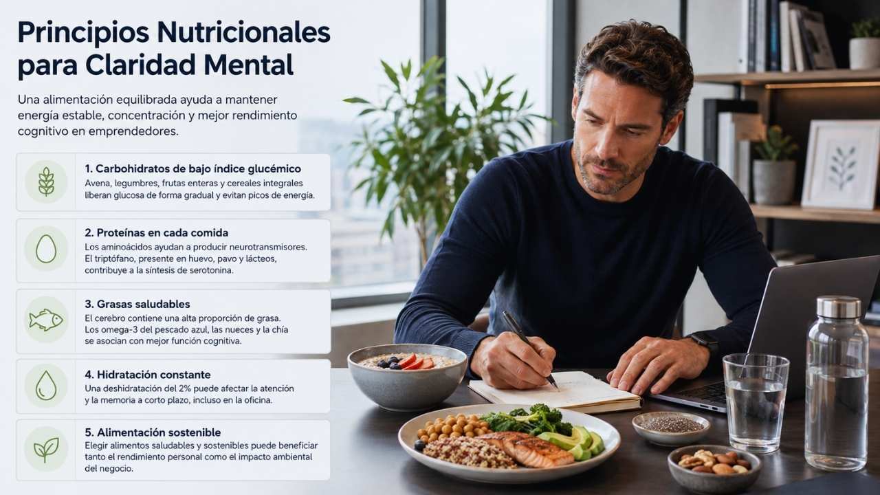 Principios Nutricionales para Claridad Mental