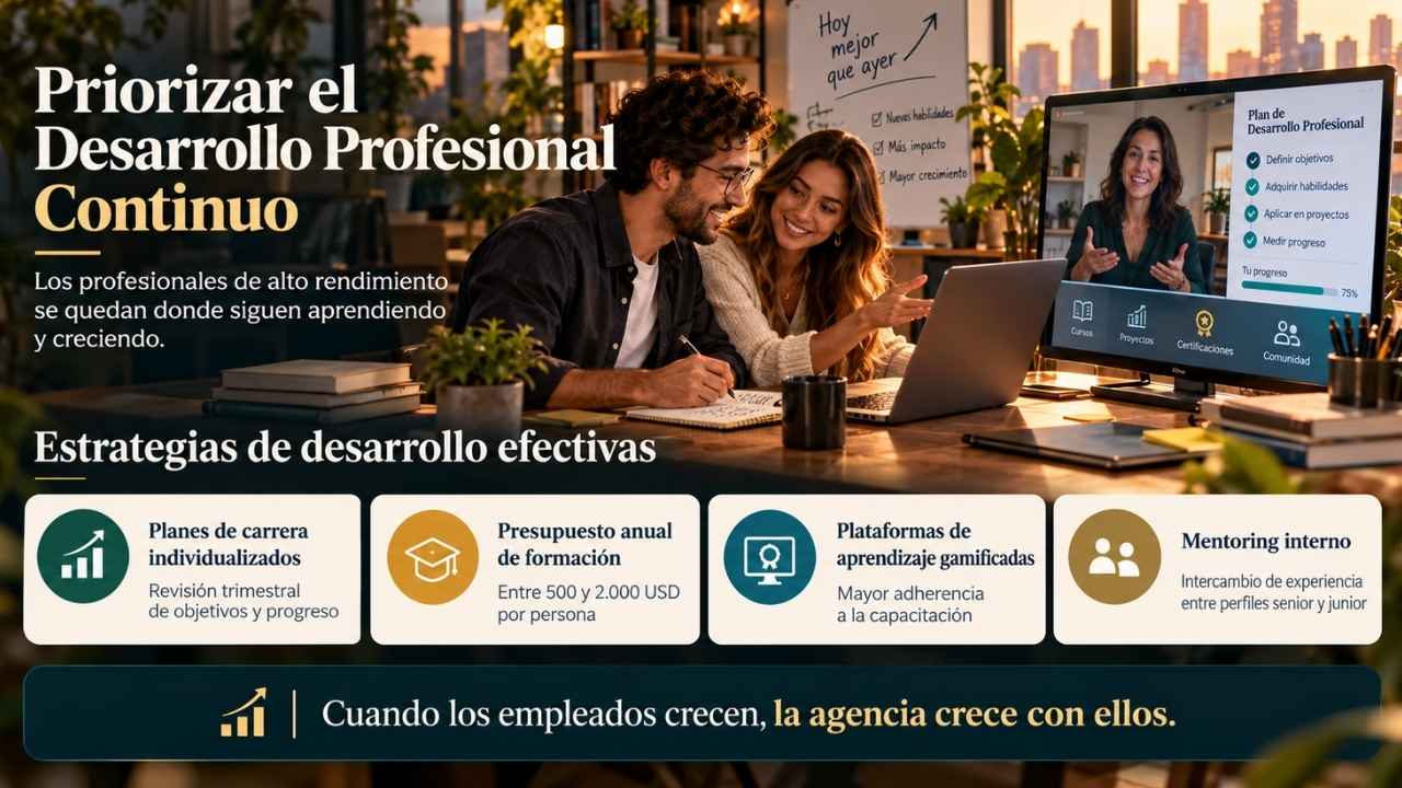 Priorizar el Desarrollo Profesional Continuo