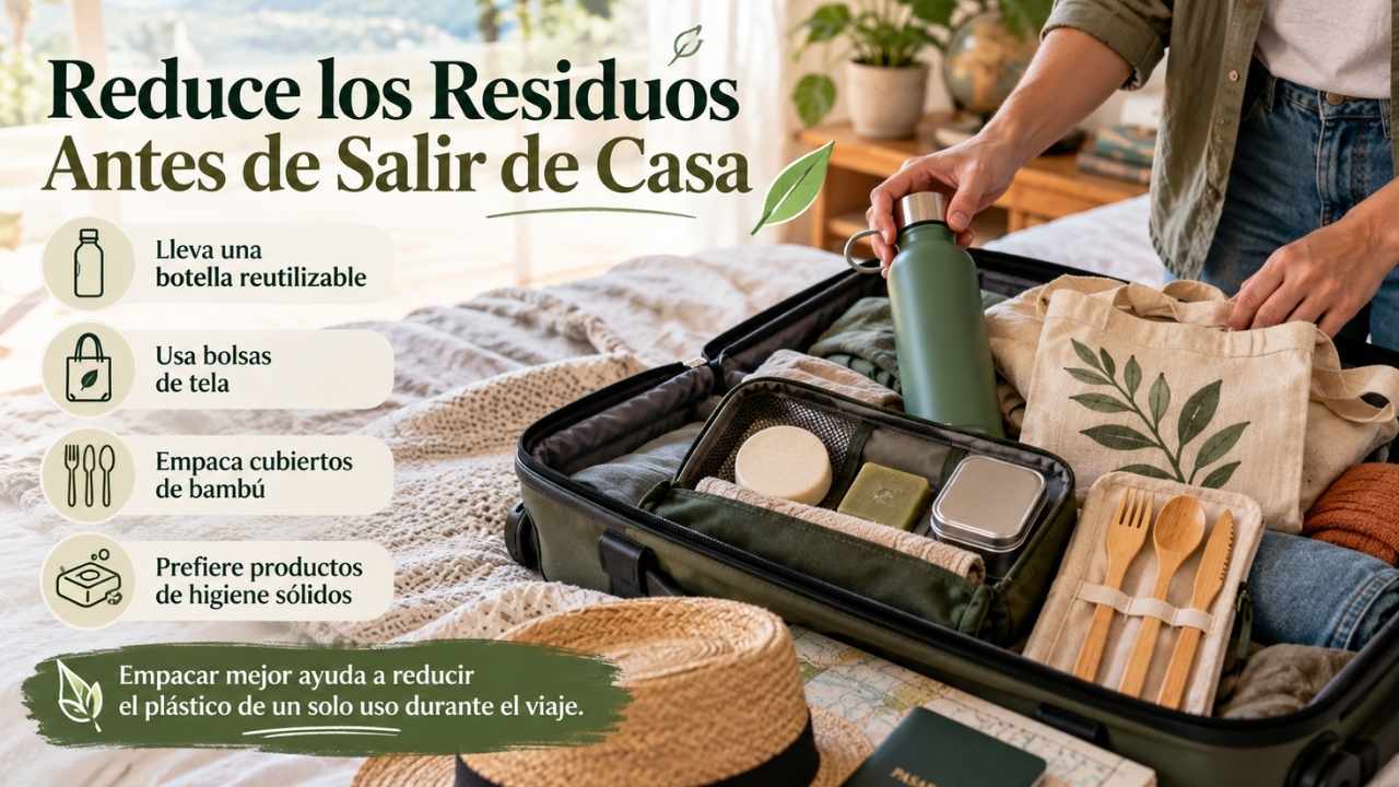 Reduce los Residuos Antes de Salir de Casa