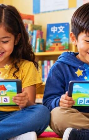 aplicaciones de idiomas para niños bilingües