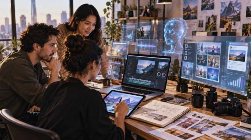 flujos de trabajo de contenido con IA