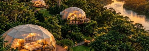 glamping y hoteles ecológicos de lujo sostenible