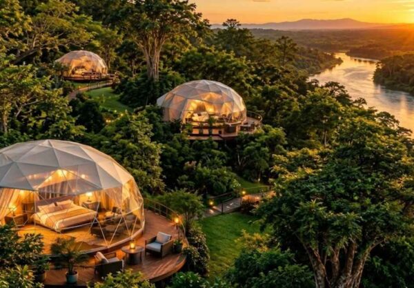 glamping y hoteles ecológicos de lujo sostenible