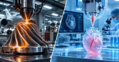 impresión 3D en la fabricación y medicina