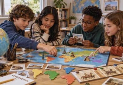 juegos de geografía e historia para niños