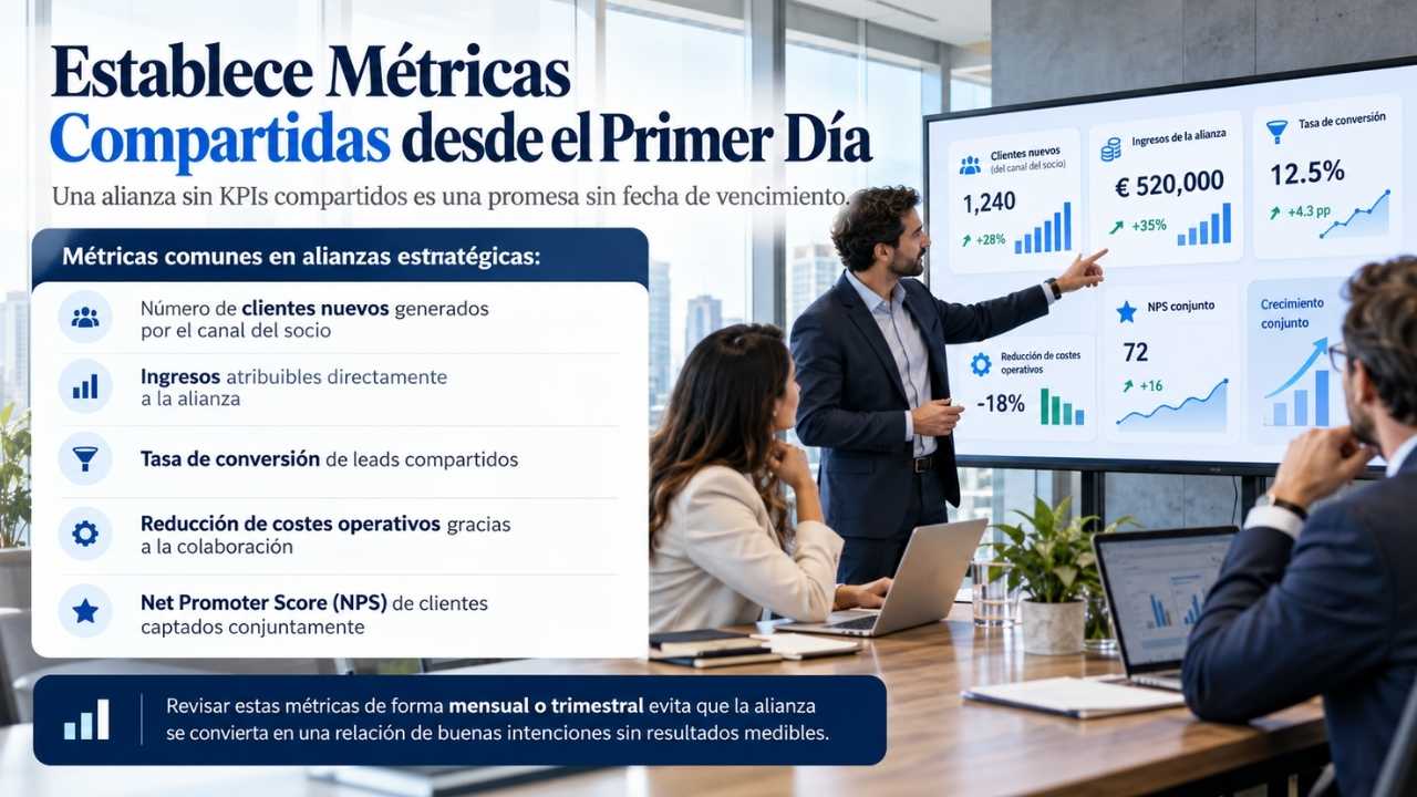 Establece Métricas Compartidas desde el Primer Día
