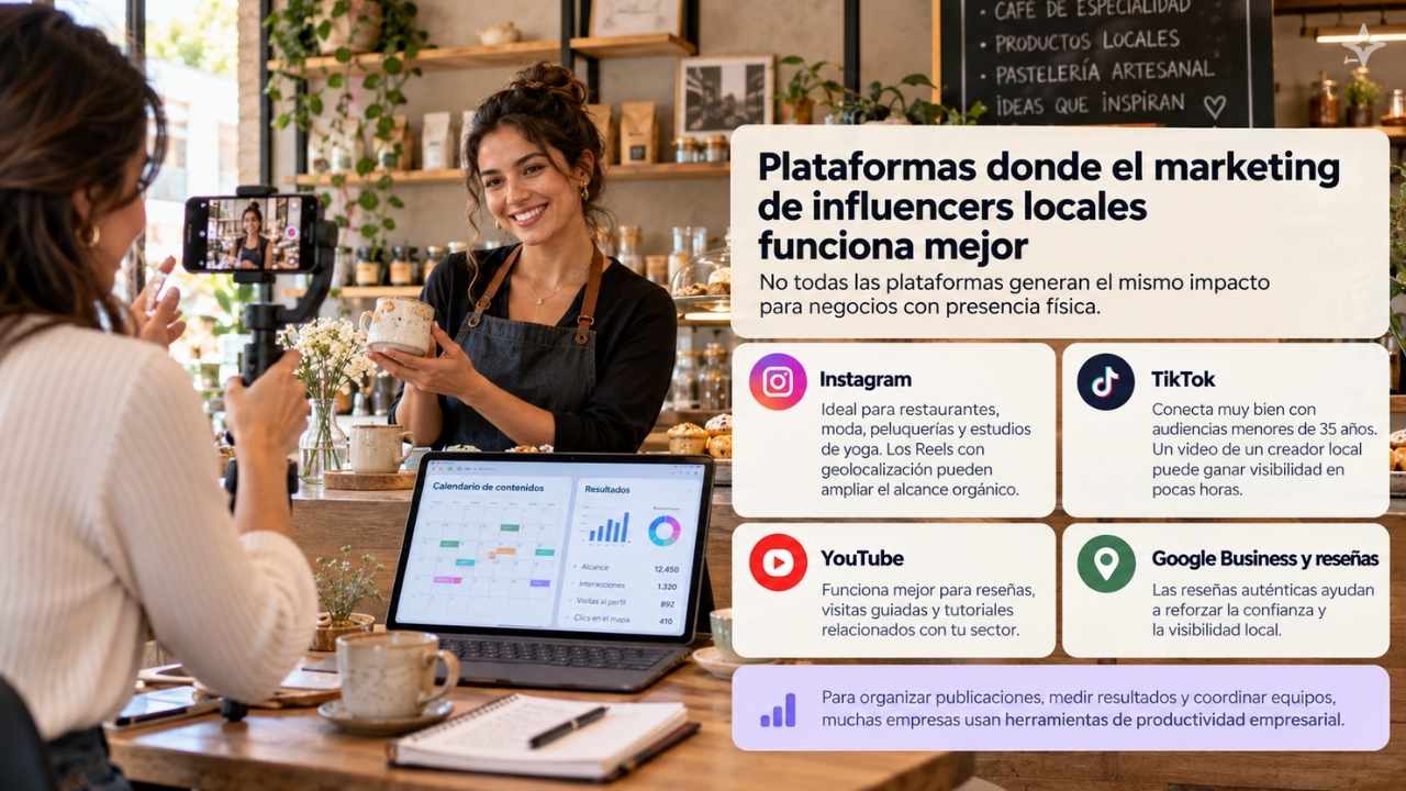Plataformas Donde el Marketing de Influencers Locales Funciona Mejor
