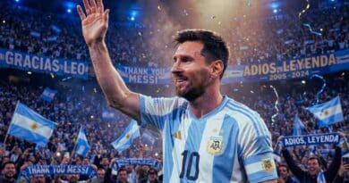 despedida messi argentina