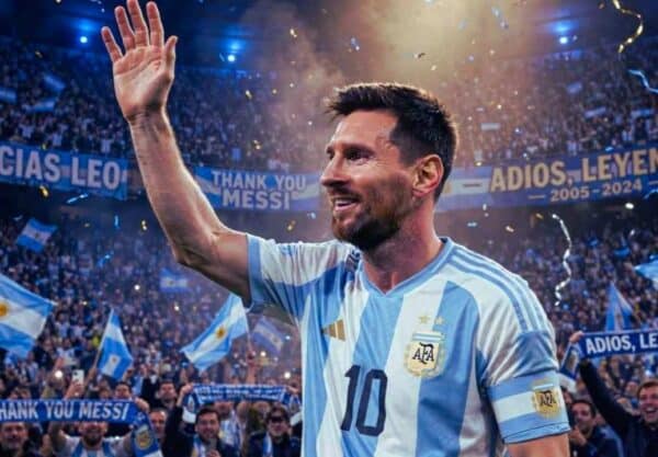 despedida messi argentina
