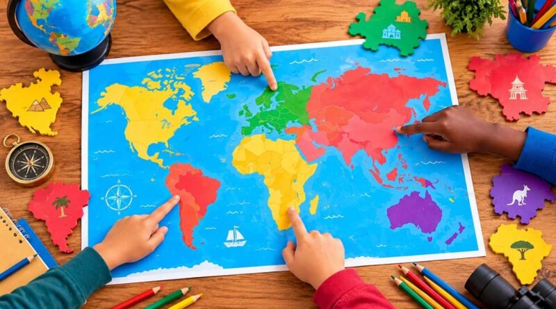 juegos geografía para niños